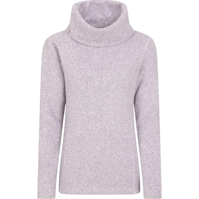 Mountain Warehouse Dames/Dames Cowl Neck Fleece Top (Lila)