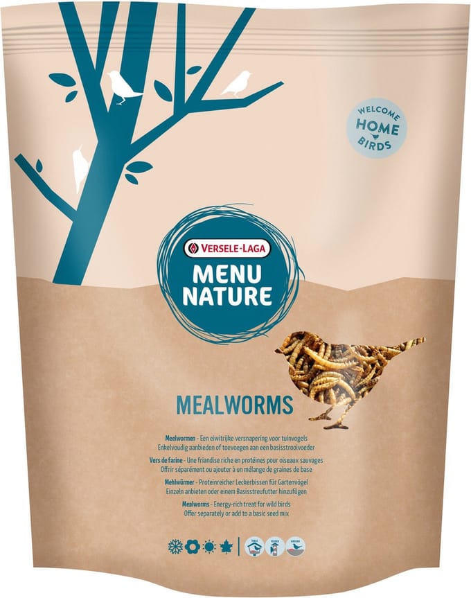 Versele-Laga Menu Nature Meelwormen - Voer - 300 g