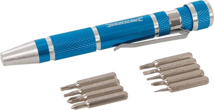 9-delige precisie schroevendraaier set