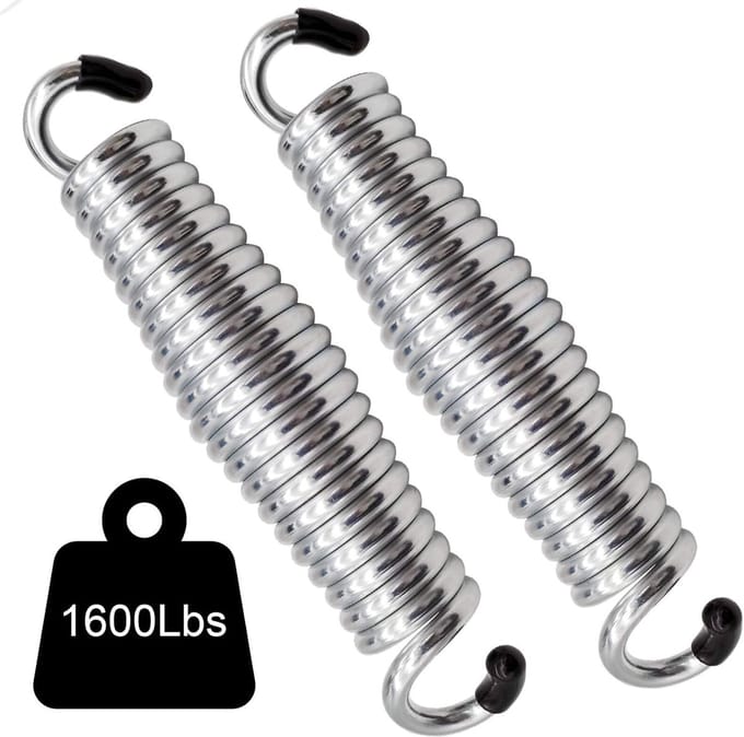 Zware Veranda Hangmat Stoel Veren - 1600lbs Plafond Bevestiging (Pack van 2)