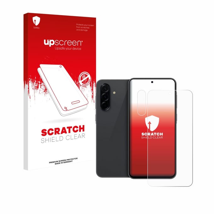 upscreen - Screenprotector voor Samsung Galaxy A36 5G (Voor+Camera) - Folie Beschermfolie transparant