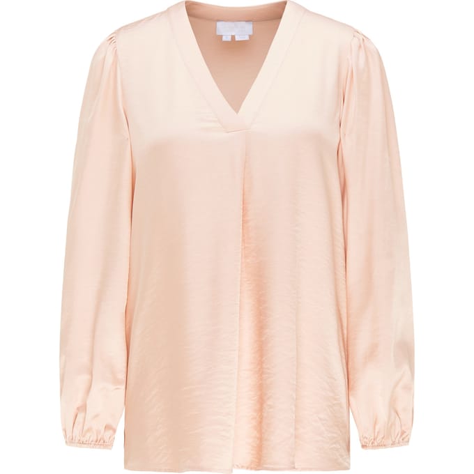 usha Blouse Dames Hellaprikot
