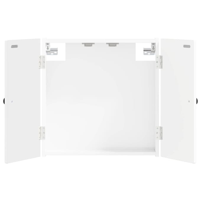 vidaXL - Dartbord - Kabinet - EDE - Hoogglans - Wit - 52,5 - x - 10,5 - x - 53,5 - cm