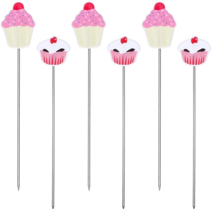Dailygoods- Cake Tester 6 Stuks - Roestvrij Staal - Herbruikbare