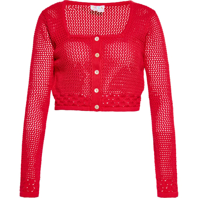 IZIA Vest Dames rood