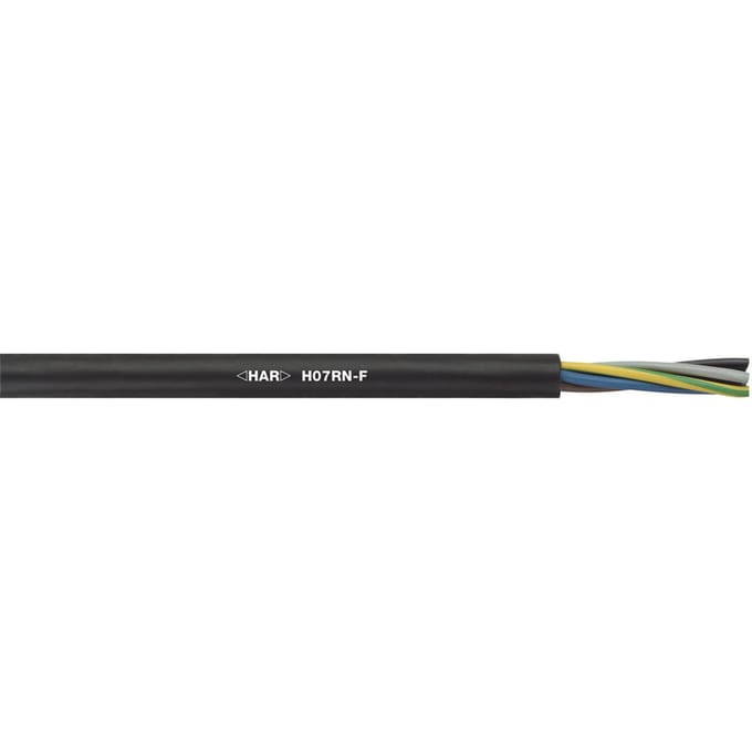 Heavy Duty H07RN-F 4G35 Rubber Powerkabel - 16001143 [2 Meters]