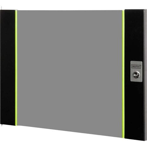 Digitus DN-19 D-09-U-SW 19 inch Doorkijkdeur voor patchkast 9 HE Zwart