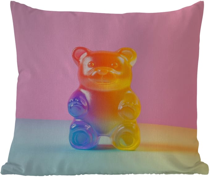 Buitenkussen - Pastel - Snoep - 45x45 cm - Weerbestendig