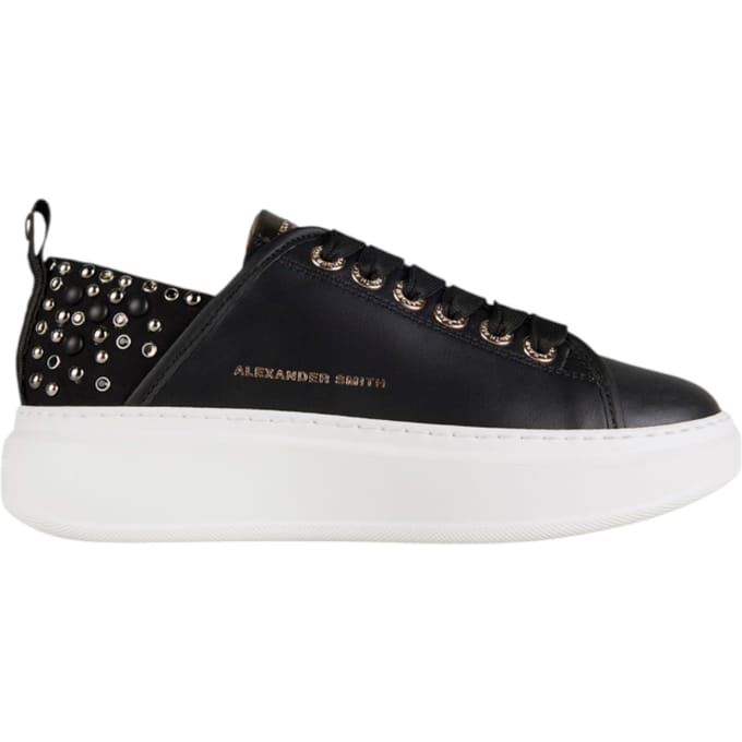 asbcwyw-0088-blk Alexander Smith Vrouwen leder zwart