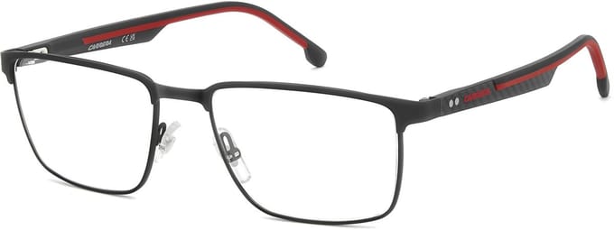 Carrera CARRERA 8934 Matte black red 55/18/145 MAN Brilmonturen