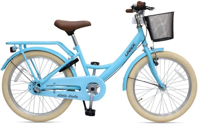 Kinderfiets Uniek Girly 20'' 3Nexus Licht Blauw