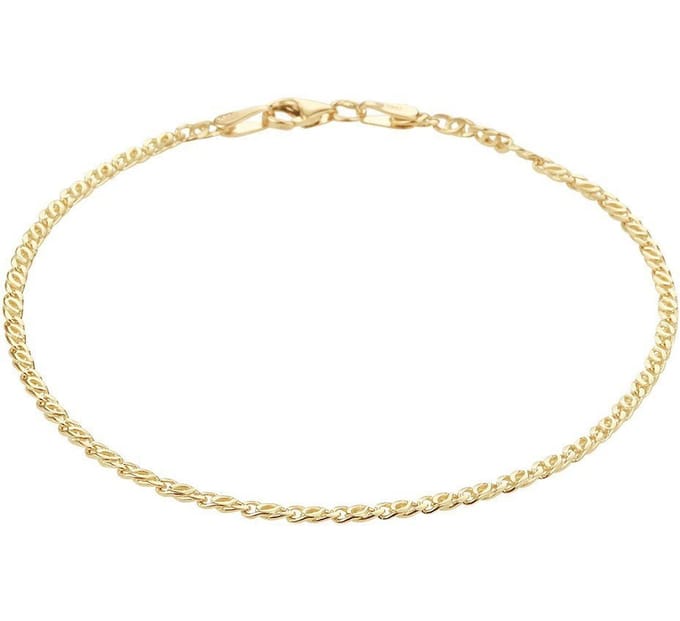Geelgouden Armband valkenoog 1 4021652 18 cm