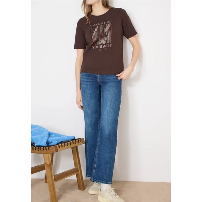 Shirt met print aan de voorkant