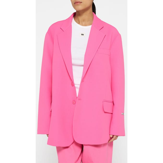 10DAYS The Power Blazer Bright Pink Größe: M | Blazer Outlet | Damen | Rosa