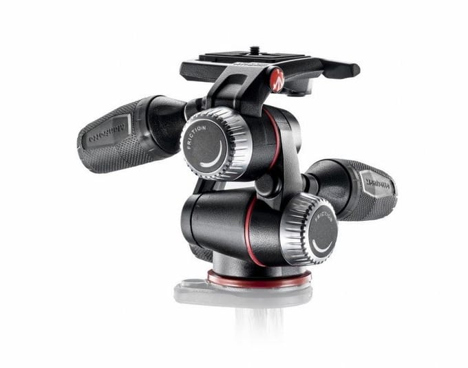Manfrotto MK055XPRO3-3W - Statief - Alu 3-section horiz. column Statief with head