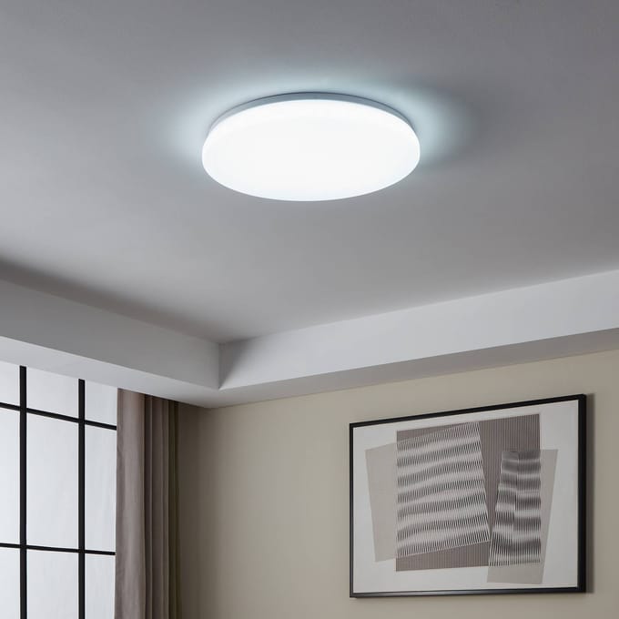EGLO connect.z Totari-Z Smart Plafondlamp - Ø 53 cm - Wit - Instelbaar wit licht - Dimbaar - Zigbee
