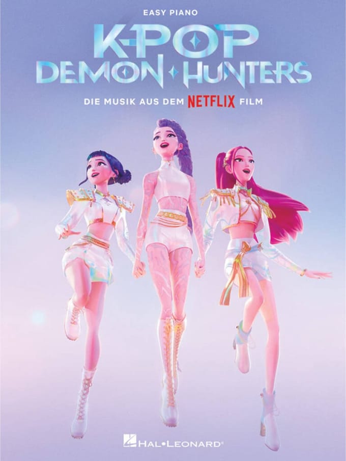 Hal Leonard KPop Demon Hunters - Deutsch - Songboek
