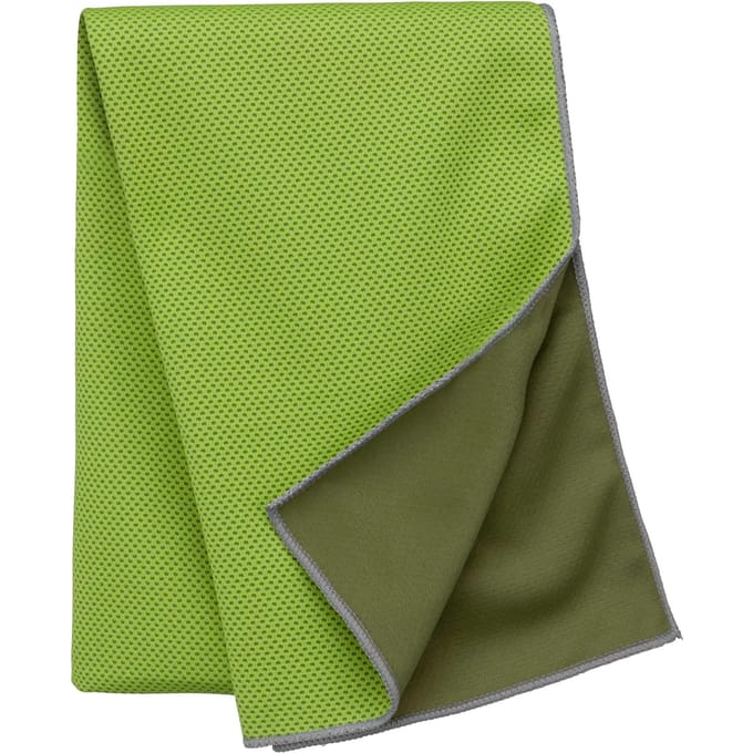 Afkoelende sporthanddoek lime, 30x100cm !