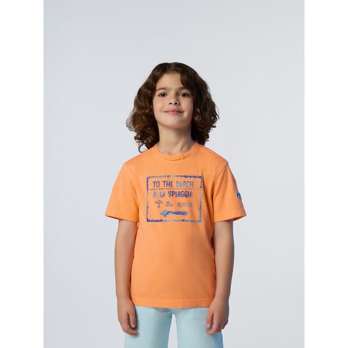 North Sails T-shirt Strand afdrukken