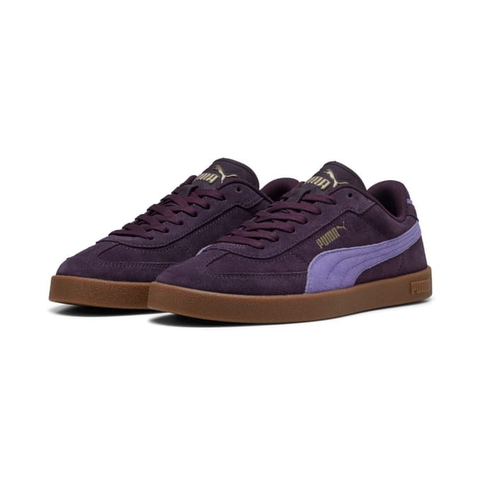 Puma Club II Era Suède Pruim Trainers