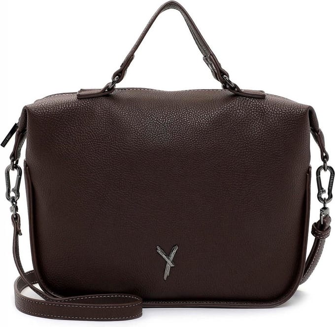 SURI FREY Schoudertas Gitty Bowlingbag Brown Donkerbruin