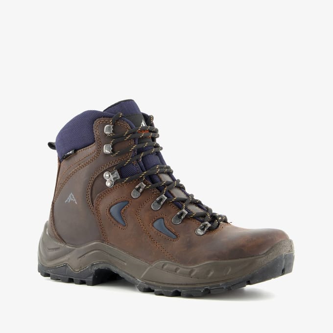 Mountain Peak heren wandelschoenen categorie B - Bruin - Uitneembare zool - Maat 45