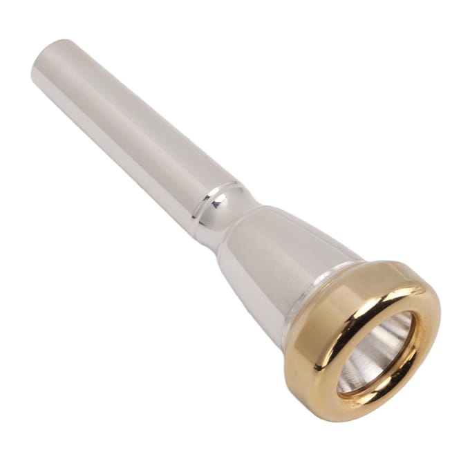 Trompet Mondstuk Set Gepolijst Metaal Trompetten Onderdeel 3C 3B 2C 2B Muziekinstrument Accessoires voor white
