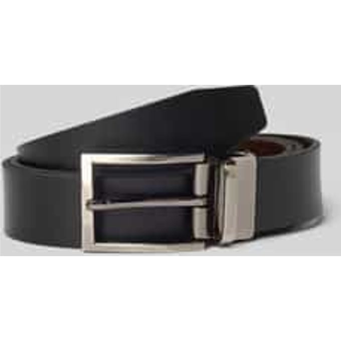 bugatti riem Men's Reversible Belt 3.5 W100 Black / Dark Brown zwart donkerbruin