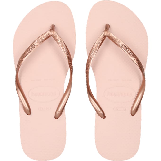 Havaianas Slim Slippers en Sandalen Dames - Roze - Maat 33/34 - Plastic