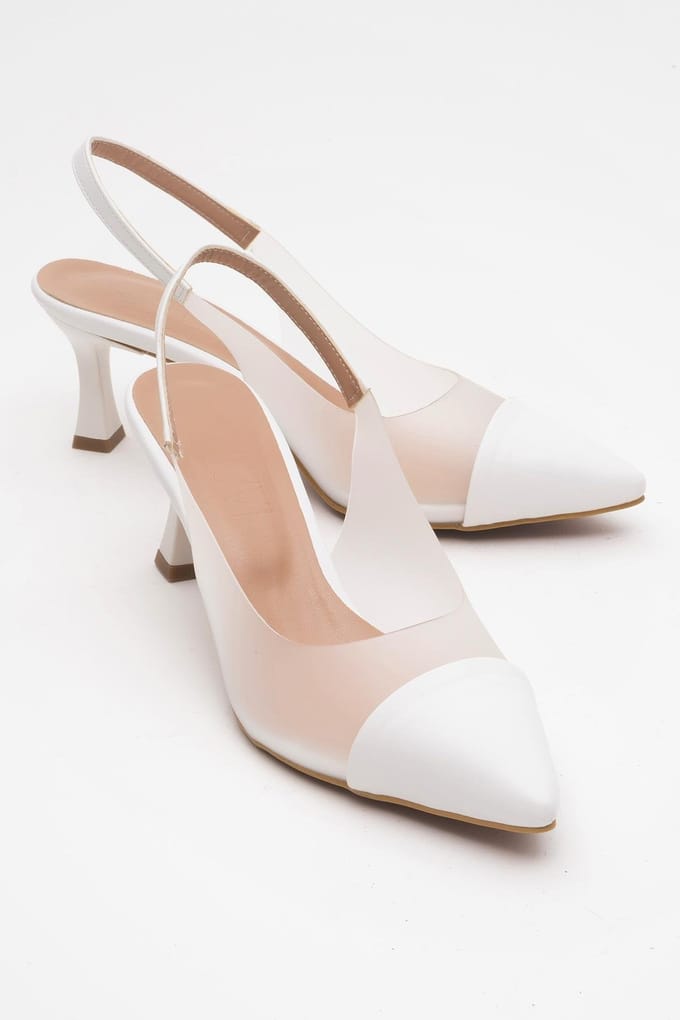 Moore Transparante Spitse Pump (Dames)