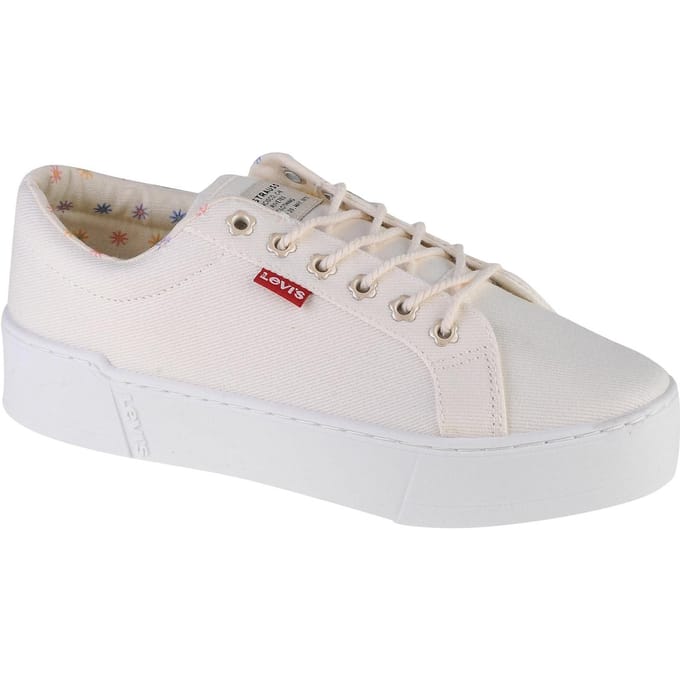 Levi's Tijuana 2.0 234188-677-100, Vrouwen, Wit, Sneakers, maat: 40