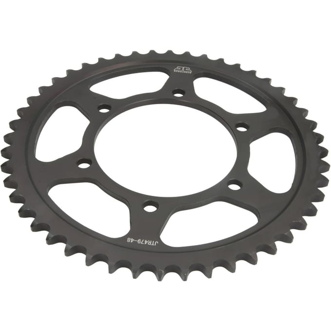 Standaard stalen motor tandwiel JT Sprockets 530 Kawasaki GPX 600 R (ZX600C) / Suzuki GSX-R 1000 ABS