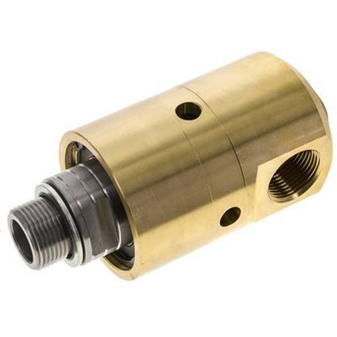 Draaidoorvoer G3/4'' Binnendraad X G3/4'' Buitendraad Linkshandig Messing 50bar Schurende Middelen