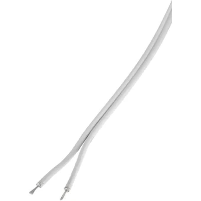 Deurbeldraad Met 15 Klemmen 9 Meter Wit