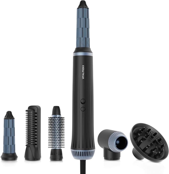 Haardroger met Borstel - Fohn met Diffuser - Multistyler Keramisch