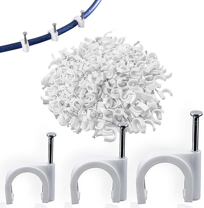 Solidchoice - 300 Stuks Kabelhouders voor Organisatie