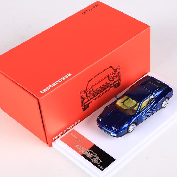 Xf 1:64 Testarossa Legering Modelauto Kan De Motorkap Openen