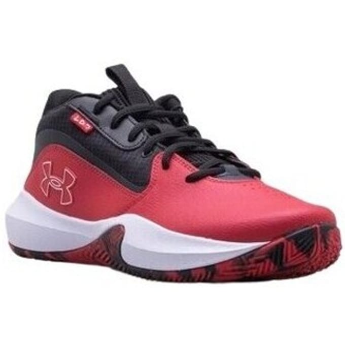 Under Armour UA Lockdown 7 basketbalschoenen unisex 3028512 600 rot