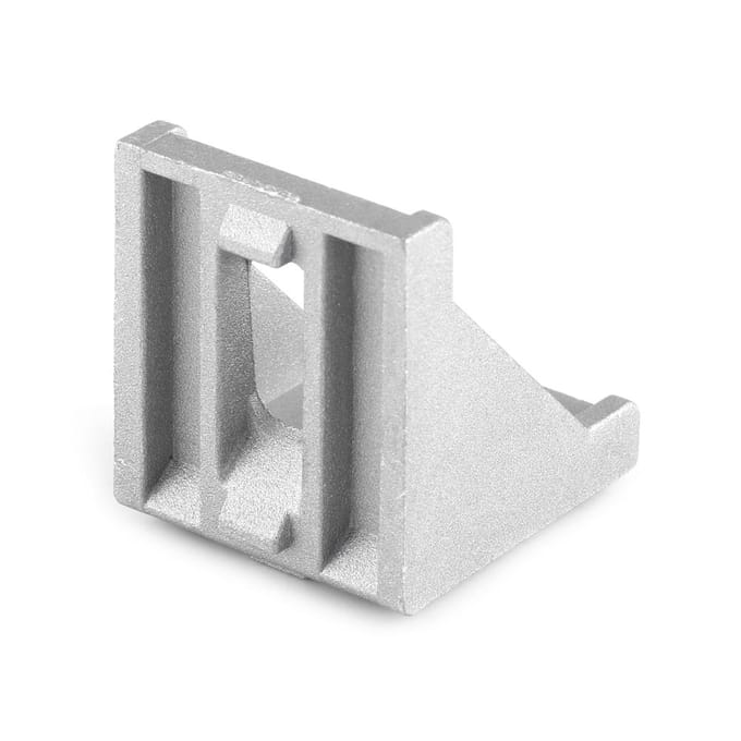 5 pièces Équerre d'angle en alliage d'aluminium en forme de L Équerre à angle droit Fixation 40x40mm