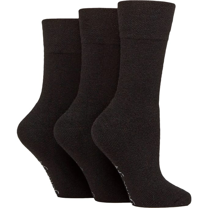 3-Pack Dames Wol Wandelsokken Warm Gevoerde Crew Sokken