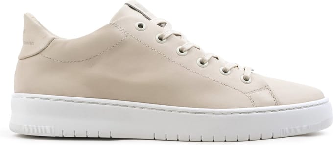 Hinson bennet city low beige nubuck leer