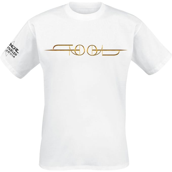 Tool T-shirt - Gold ISO - S tot XXL - voor Mannen - wit
