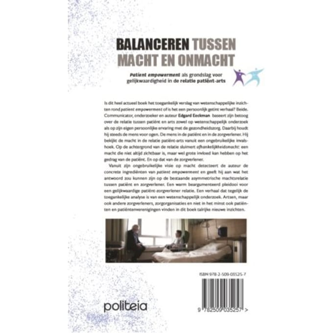 Balanceren Tussen Macht En Onmacht - Edgard Eeckman
