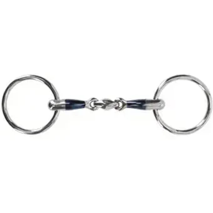 QHP Watertrens Dubbel Gebroken Anatomisch 14 mm Sweet Iron - 10,5