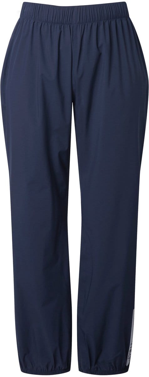 Ulla Popken - Dames - Regenbroek waterdicht reflecterende biezen - Marine - Maat 42+