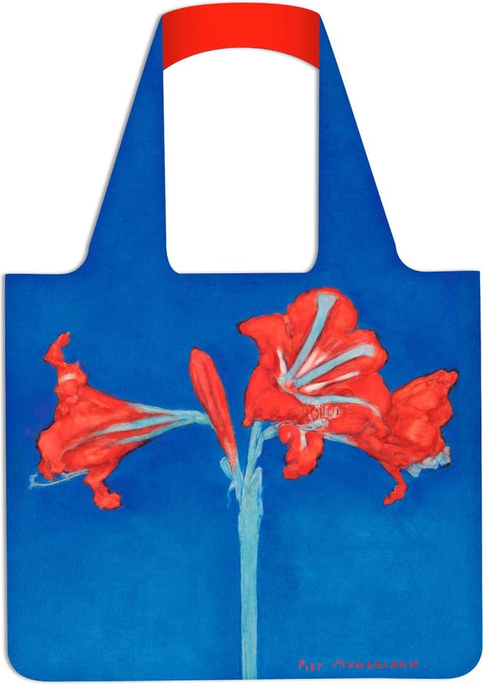 Opvouwbare shopper, Piet Mondriaan, Amaryllis