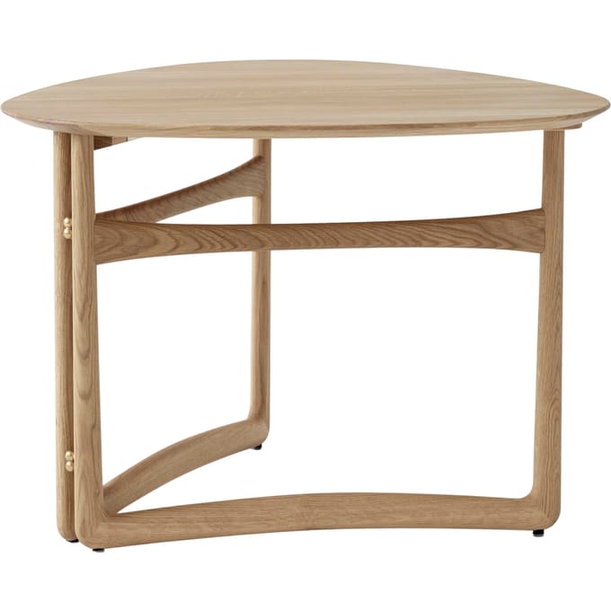 &Tradition Drop Leaf HM5 Bijzettafel - eiken, wit geolied