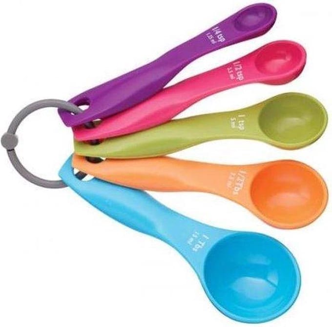 Jumada - Maatlepels - Multi kleur - Keuken - Wegen-  5 stuks