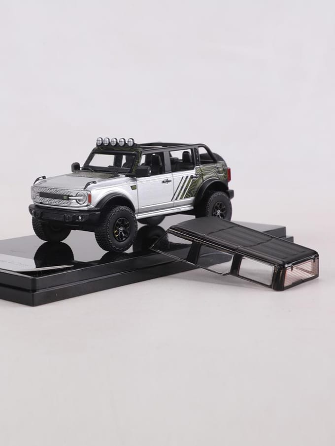 Shadow Pro 1:64 Bronco 4-Deurs Open Bovenkant SUV Legering Modelauto