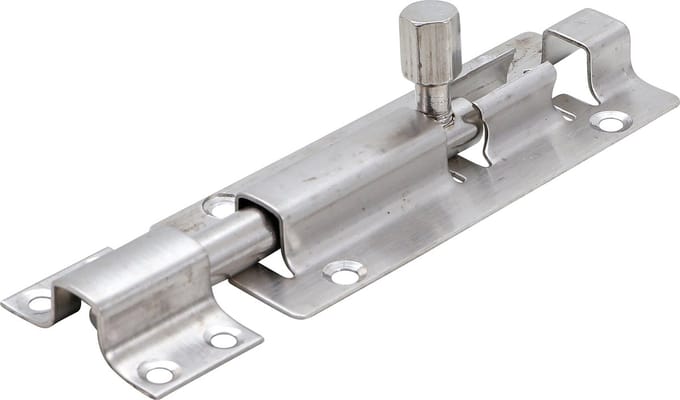 BGS Boutgrendel roestvrij staal 100 mm